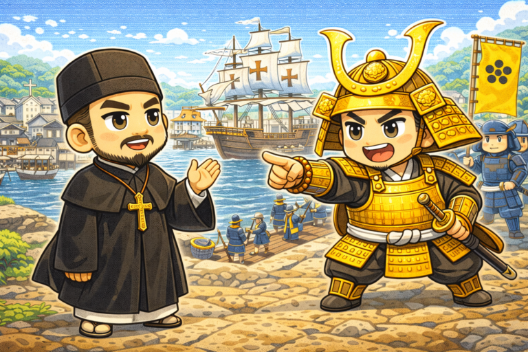 天正8年に大村氏によりイエズス会に寄進されていた長崎港は、九州の役後、次のうちどうなったか？