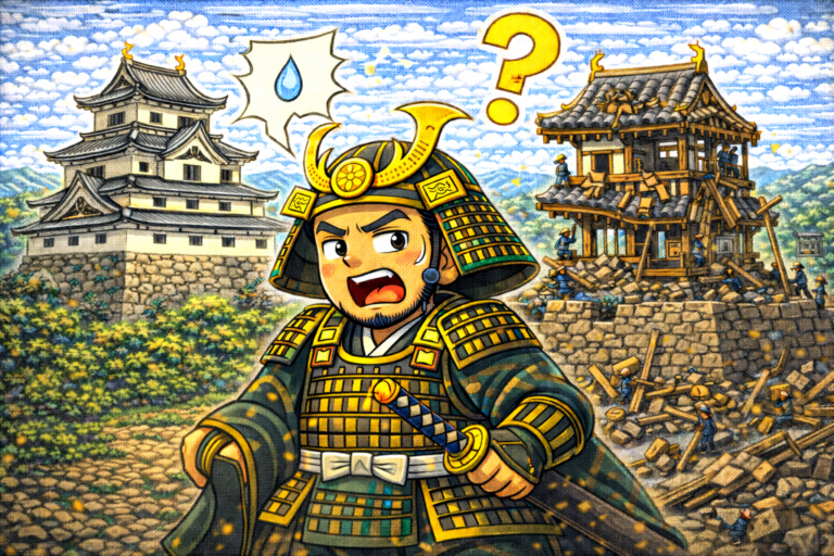 寛永9年に堀尾忠晴が犯してしまった間違いとは、次のうちどれか？