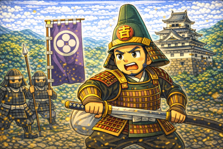 吉田貞重とは、次のうちどの大名の家臣か？