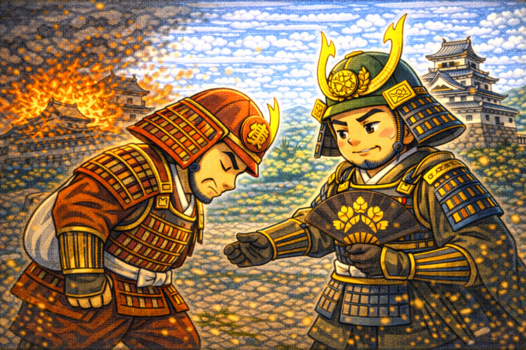 武田家臣・河窪信俊は、主家滅亡後、次のうち誰に召し抱えられたか？